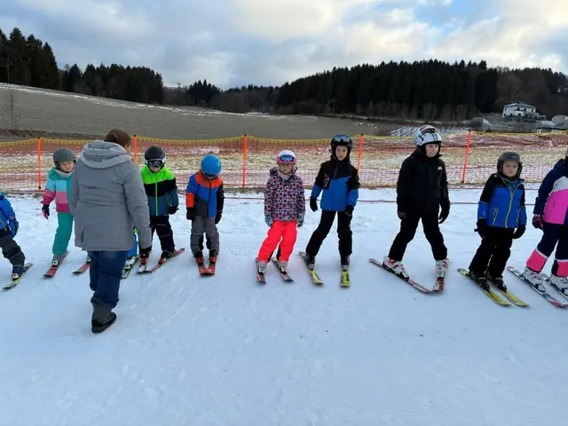 Schikurs der Union Dimbach-Pabneukirchen 2025 in St. Georgen am Walde. | Foto: Sportunion Dimbach