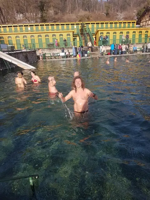 Erwin Holub, Musiker aus Bad Vöslau, genießt die wunderbare Stimmung | Foto: privat