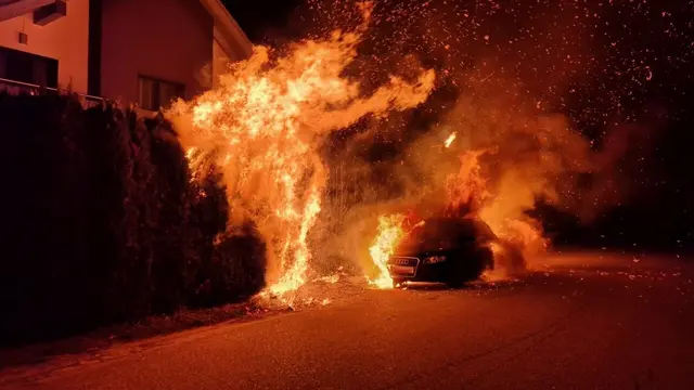 Silvester verlangte den Florianis in Ebreichsdorf alles ab. | Foto: Lenger