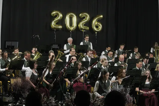 In Strallegg wurde das Jahr 2026 mit einem Neujahrskonzert empfangen. | Foto: Josef Hofmüller