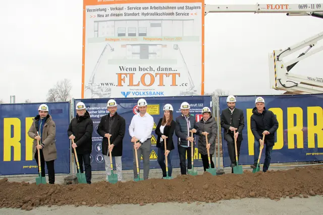 Ende Dezember wurde in Lieboch noch feierlich ein Spatenstich gesetzt. | Foto: Cescutti