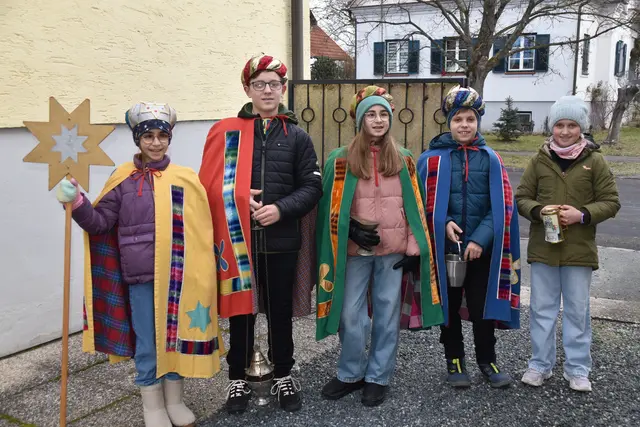 Die Sternsinger in Deutsch Schützen | Foto: MeinBezirk/Michael Strini