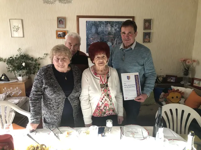 Anna Stockhammer beging ihren 85. Geburtstag. | Foto: Gemeinde Deutsch Schützen-Eisenberg