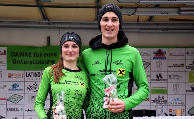 Emma und Niklas Scherb waren die Schnellsten. | Foto: redleng