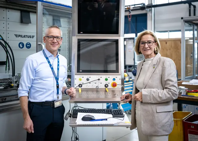 Volker Fuchs und Johanna Mikl-Leitner | Foto: NLK Pfeffer