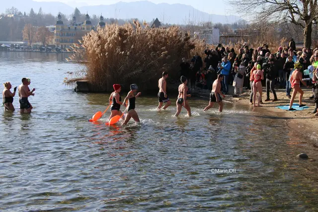 Neujahrsschwimmen, Kärnten, Wörthersee,