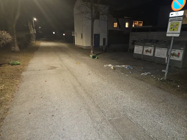 Die Suche nach den unbekannten Tätern ist inzwischen in vollem Gange. | Foto: Gemeinde Mils