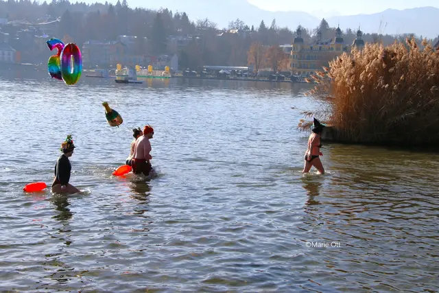Neujahrsschwimmen, Velden, 2026
