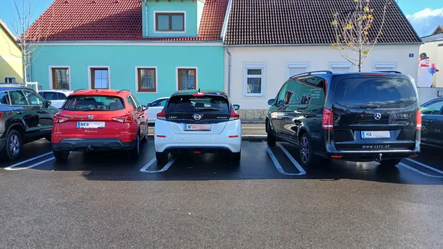Ärgerlich, wenn der Beifahrer zugeparkt wird. | Foto: Name d. Fotografen d. Red. bekannt