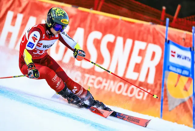 Julia Scheib zeigte in Kranjska Gora erneut auf. | Foto: GEPA pictures