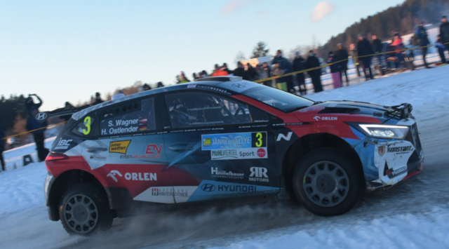 In Führung: Simon Wagner | Foto: Jännerrallye/Harald Illmer
