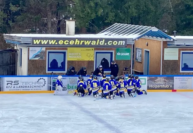Die U13 bei Ihrem Heimspiel gegen Wattens  | Foto: EC Ehrwald