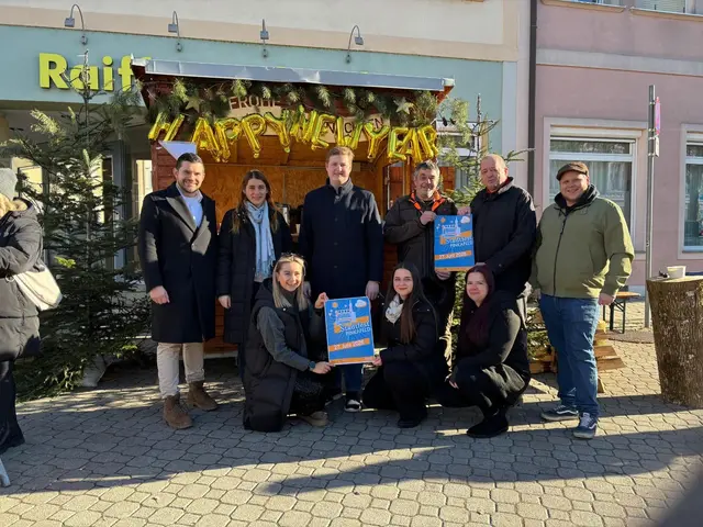 Die JVP Pinkafeld lud zum Silvester-Punschstand ein. | Foto: JVP Pinkafeld