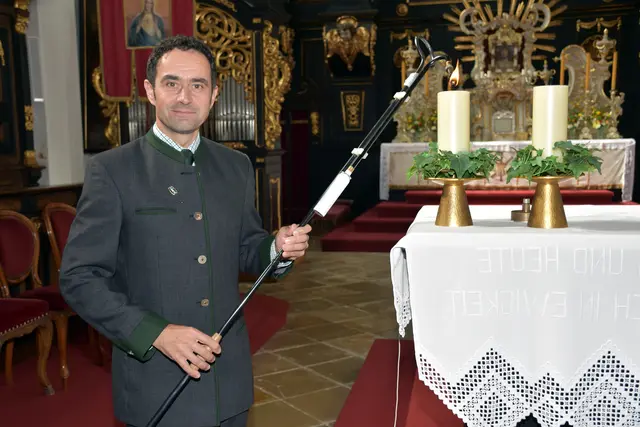 Mesner Hans Hinterdorfer | Foto: Zinterhof