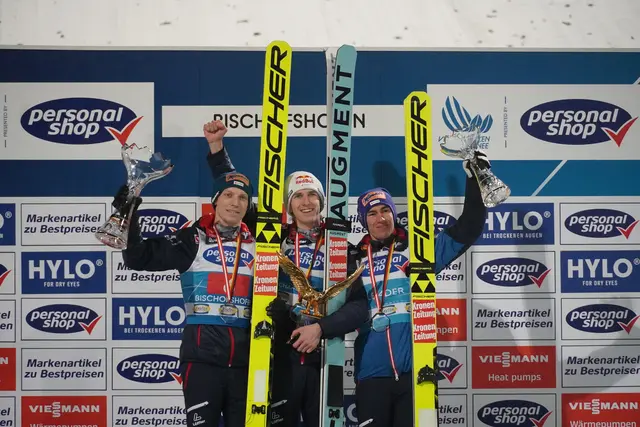 von links: Jan Hörl, Daniel Tschofenig und Stefan Kraft | Foto: Johannes Brandner