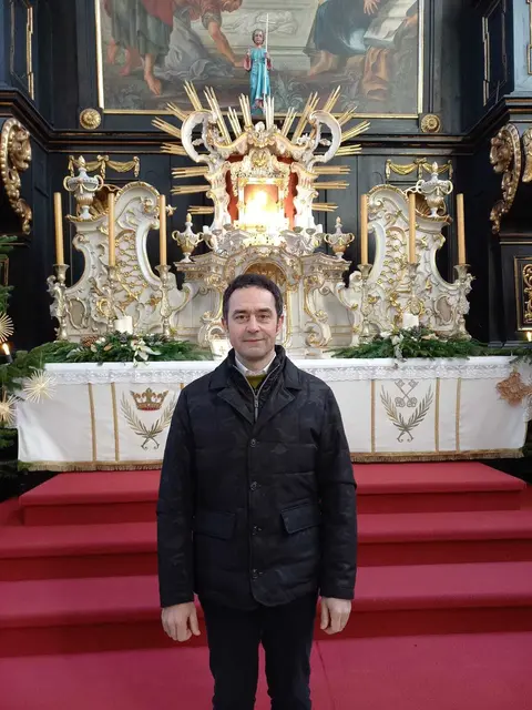 Mesner Hans Hinterdorfer, Pfarre Waldhausen.  | Foto: Pfarre