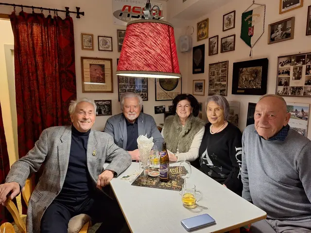 Gute Stimmung beim Neujahrswünschen im Schützenhaus. | Foto: SV Perg
