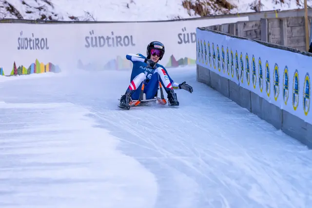 Paolo Auer vom Team Grantau mischt im absoluten Spitzenfeld des Junioren-Weltcups der Alpinrodler mit. | Foto: Ulrich Wilhelm