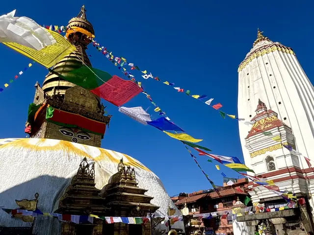 Swayambhunath-Tempel in Kathmandu. | Foto: Astrid Wieser