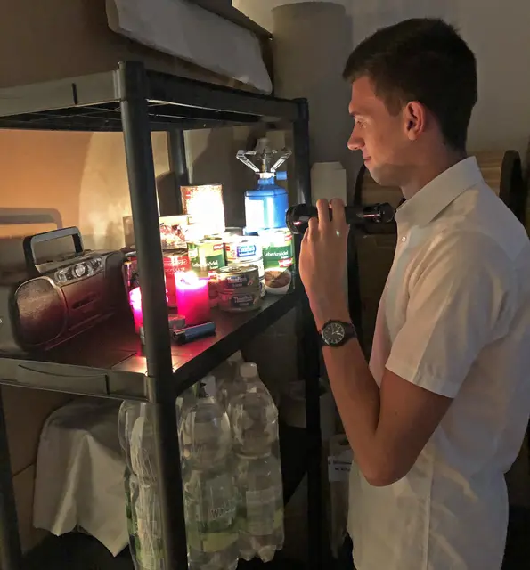 Im Hause Goll in Wolfsbrunn ist Vorrat für einige Tage vorhanden. | Foto: Alexandra Goll