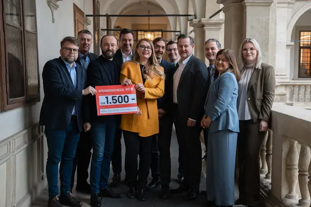  SPÖ Landtagsklub übergab an Martha Ortner und Max Pratter  1.500 Euro für die Offene Jugendarbeit Südweststeiermark. | Foto: SPÖ Steiermark
