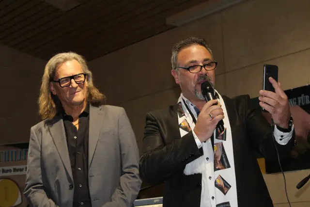 Eddie Kroll und Klaus Wallerstorfer | Foto: MeinBezirk Perg/Köck