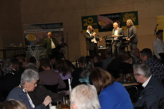 20 Jahre "Schilling für Shilling" wurde im Forum Luftenberg gefeiert. | Foto: MeinBezirk Perg/Köck