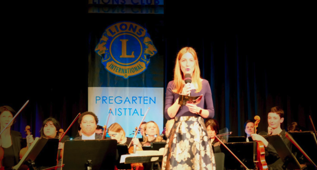 Lions-Club-Präsident Marlen Riegler begrüßte die Besucher. | Foto: Neudesign/Markus Neuburger