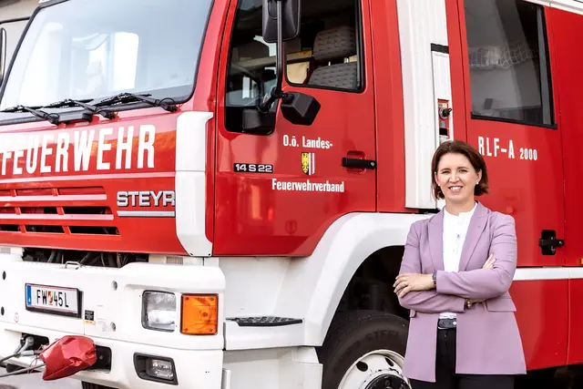Landesrätin Michaela Langer-Weninger (ÖVP). | Foto: Land OÖ/Gerstmair
