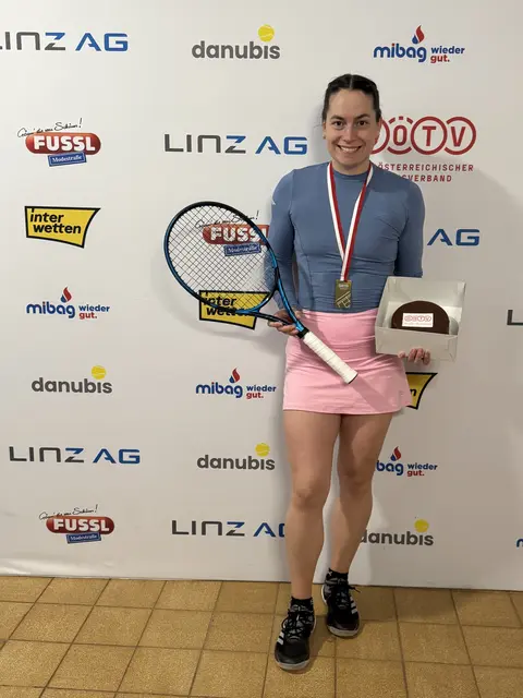 Zweifache Hallenlandesmeisterin 2026 Nadja Ramskogler. | Foto: Ramskogler