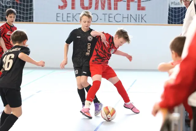 70 Mannschaften nahmen am Hallenturnier teil. | Foto: Helmut Klein