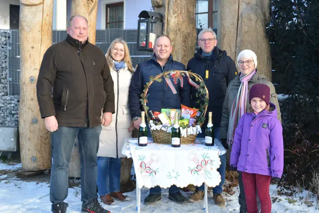 Josef Zottl, Manuela Krammer, OEV-Obmann Robert Floh, Ing. Reinhard Almeder, Gertrud
Grassinger und Klara Koppensteiner | Foto: privat