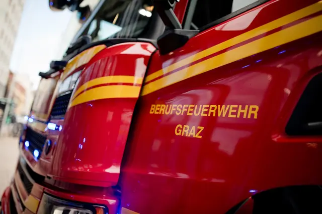 Im Vergleich zum Jahr 2024 kam es bei den Einsätzen zu einem keinen Rückgang.  | Foto: BF Graz