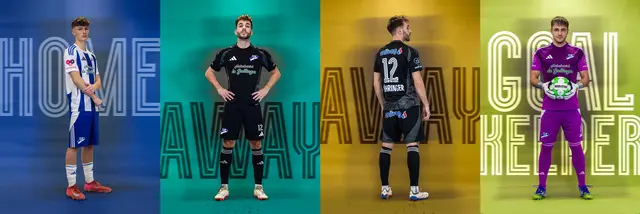 Gallneukirchens Kicker laufen fortan in neuer Wäsche auf und haben diese in den Vereinsfarben gehalten. | Foto: SV Gallneukirchen