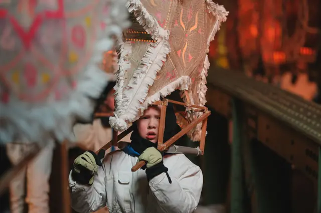 Auch die Kleinsten waren mit vollem Einsatz bei der Glöcklertradition dabei. | Foto: Pfadfinder Bad Ischl