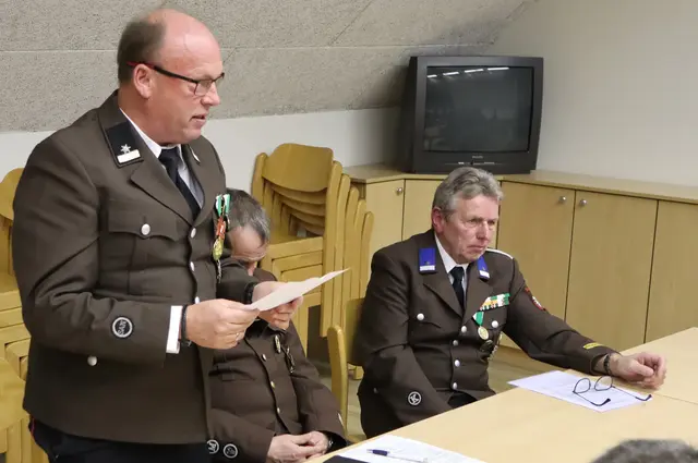 Über das Sanitätswesen sprach Christian Zenz