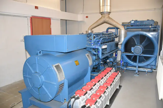 Das Notstromaggregat im Landesklinikum Hollabrunn. | Foto: Alexandra Goll