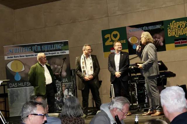 20 Jahre "Schilling für Shilling" wurde im Forum Luftenberg gefeiert. | Foto: MeinBezirk Perg/Köck