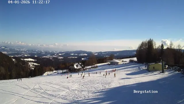 Ein Blick von der Bergstation in St. Hemma mit großartigem Panorama. | Foto: Sabetz