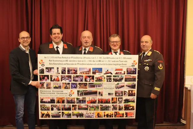 Bilder sagen mehr: Bei der jüngsten Wehrversammlung wurde die erfolgreiche Entwicklung der FF Großklein gewürdigt. | Foto: FF Großklein