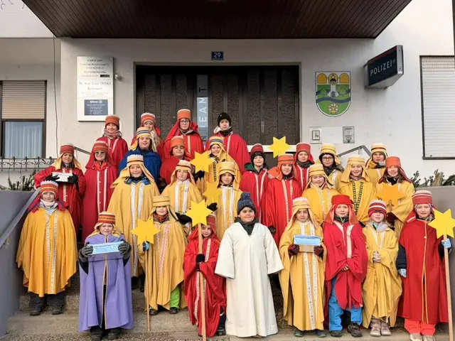 Die Sternsinger aus Markt Allhau | Foto: Pfarre Markt Allhau