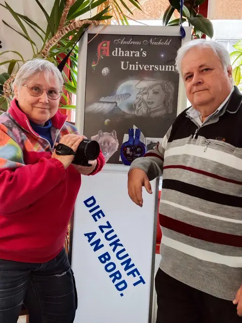 Andi und Gitti Neuhold verfilmen die Sci-Fiction Reihe von Andreas: Adhara's Universum. | Foto: Neuhold