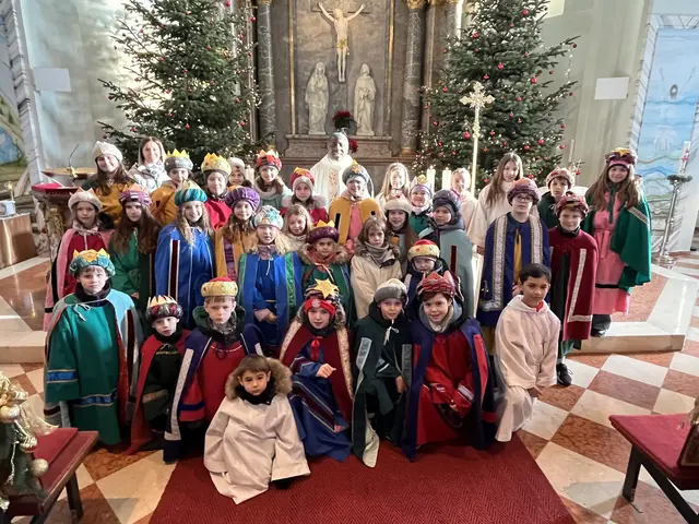 Die Sternsinger in Deutschkreutz. | Foto: Cornelia Pastorek