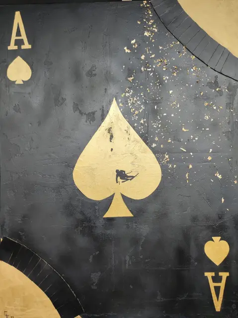 Titel : ALL IN  | Foto: Künstlerin Sylvia Eberl