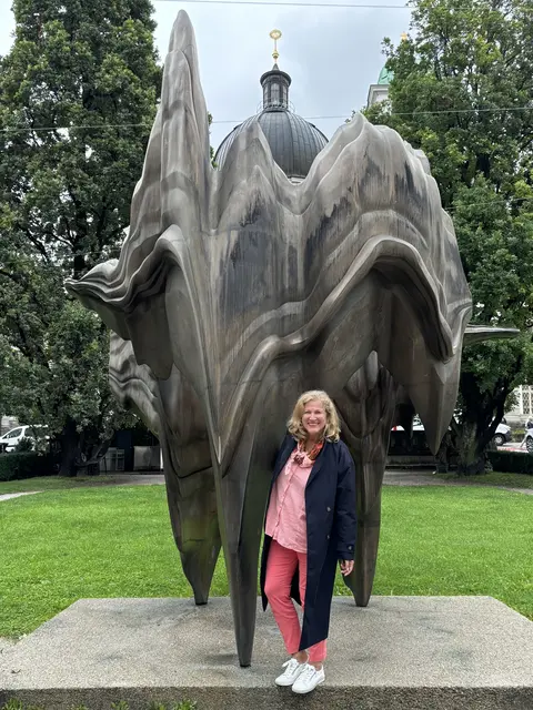 Die Salzburger Fremdenführerin Inez Reichl mag die Stadt Salzburg zu jeder Jahreszeit | Foto: Lisa Gold