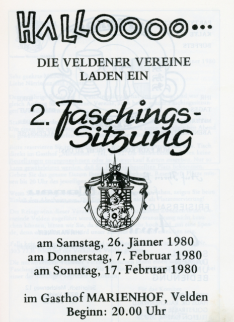 Foto: Veldener Gemeindearchiv Kleewein