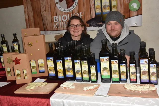 Weihnachtsmarkt am Hacknerhof in Mitterkirchen, Familie Resch.  | Foto: Zinterhof