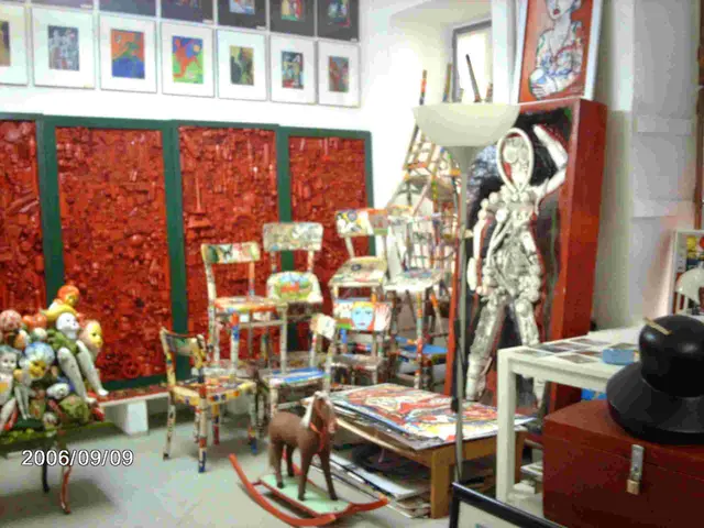 Ein Ausschnitt aus Philomena Pichler`s Atelier in Wien. | Foto: www.philomena-pichler.com