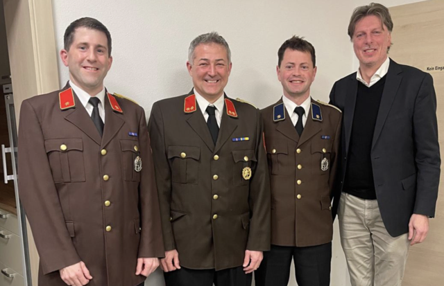 In Walkenstein wurden die Führungskräfte der Feuerwehr bestätigt. | Foto: Franz Göd