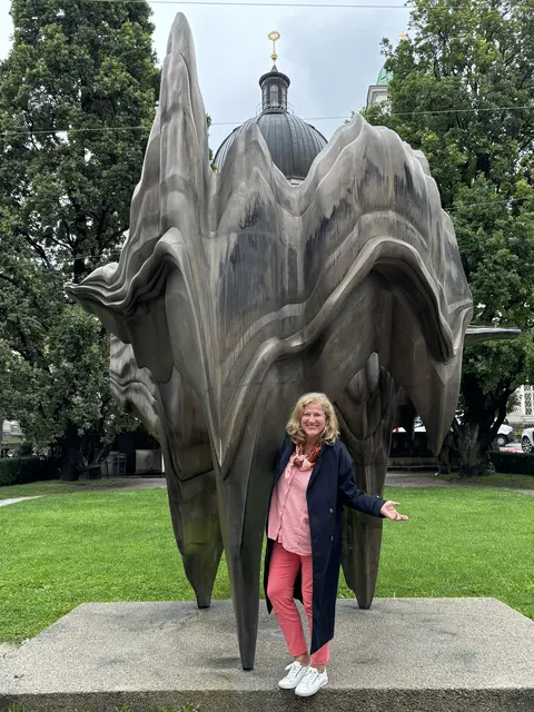 Die Salzburger Fremdenführerin Inez Reichl mag die Stadt Salzburg zu jeder Jahreszeit | Foto: Lisa Gold